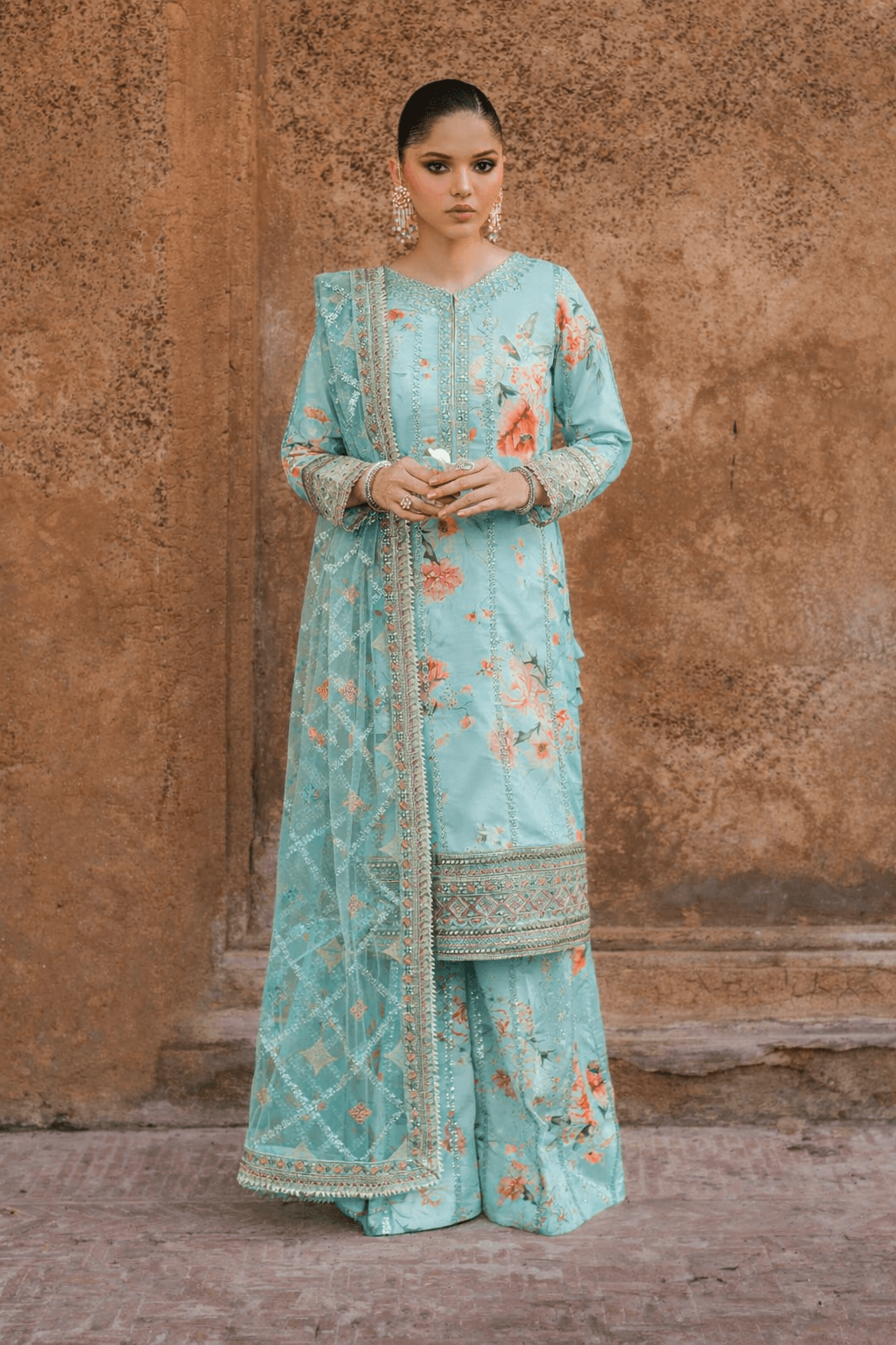 IZNIK SEA GREEN LUXURY LAWN