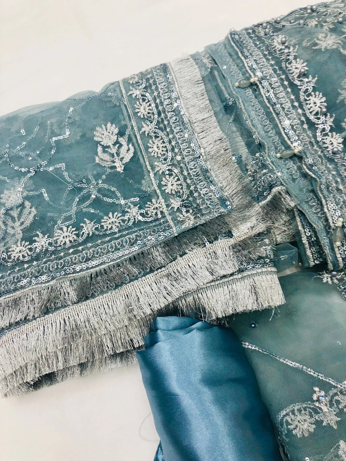 102 BLUEISH GREY - SR FABRICS