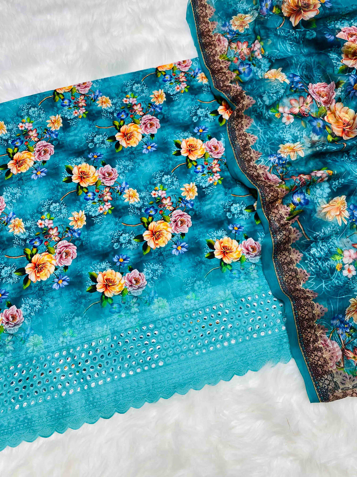 SWISS SEA GREEN CHICKEN KARI LAWN