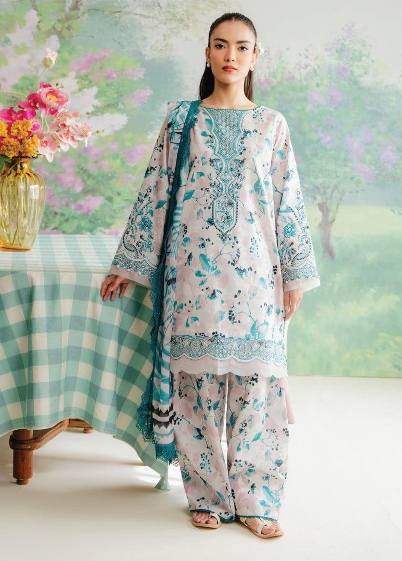 AFROZE MULTI PRINTED LAWN - SR FABRICS