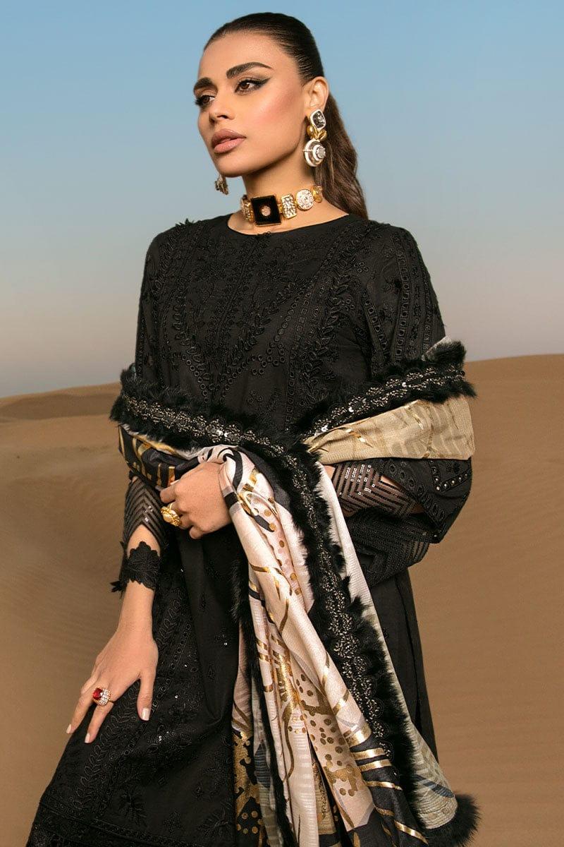 BAREEZE LUXURY CHICKEN KARI LAWN - SR FABRICS