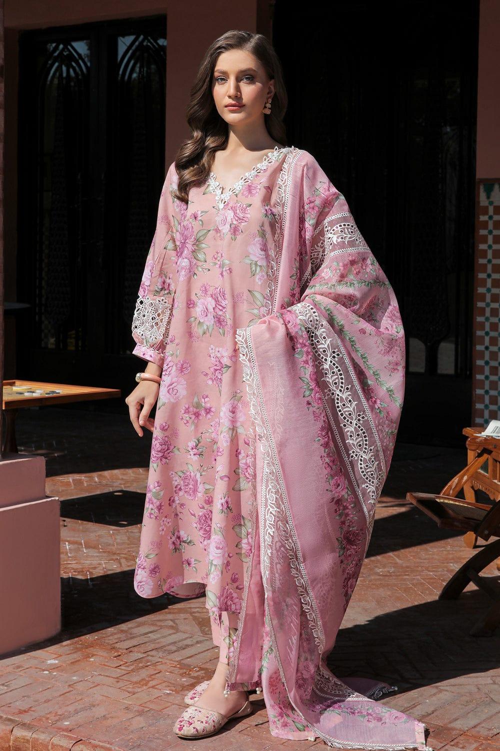 BAROQUE T - PINK LAWN - SR FABRICS