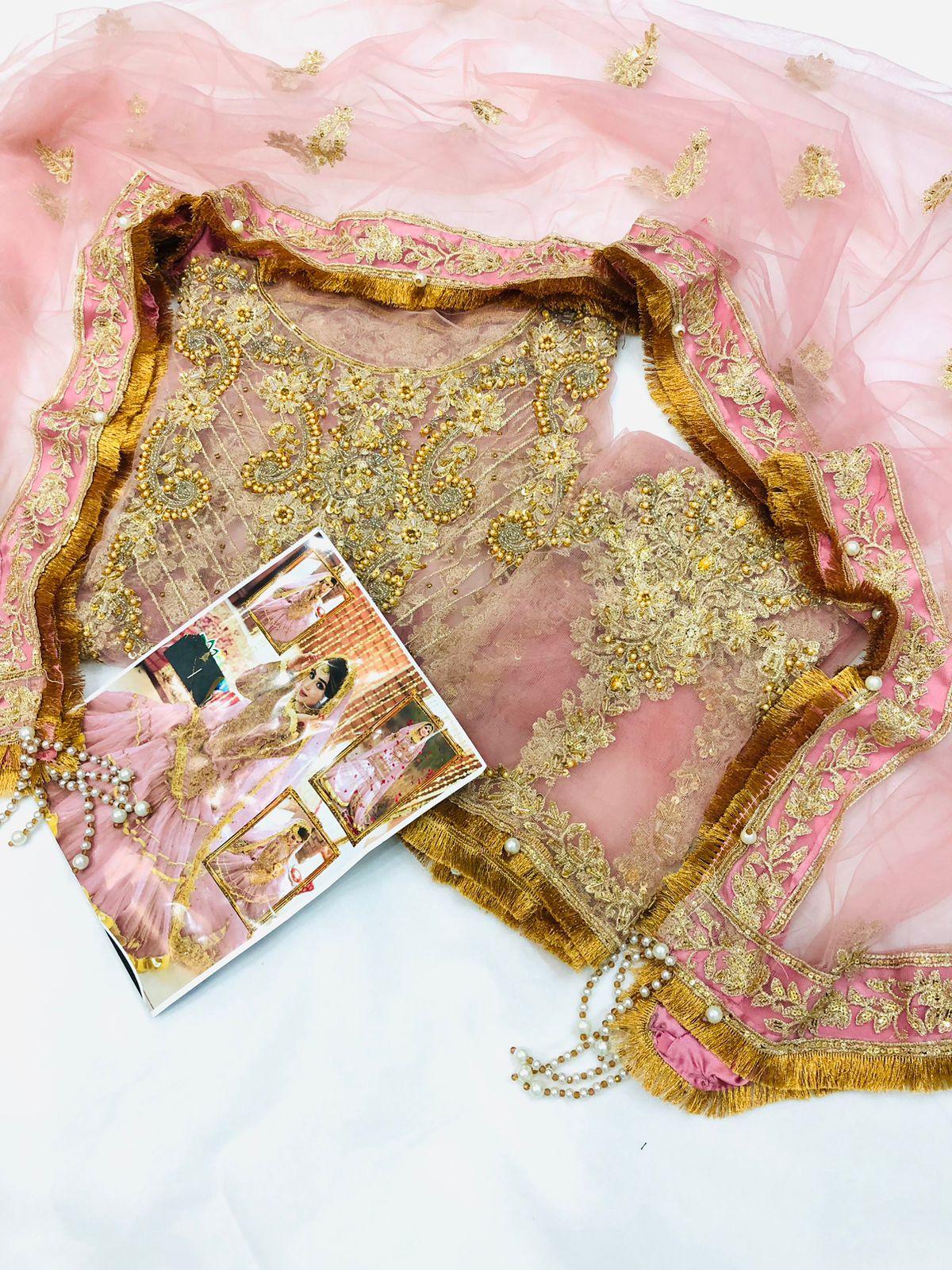 BRIDAL PINK GARARA - SR FABRICS