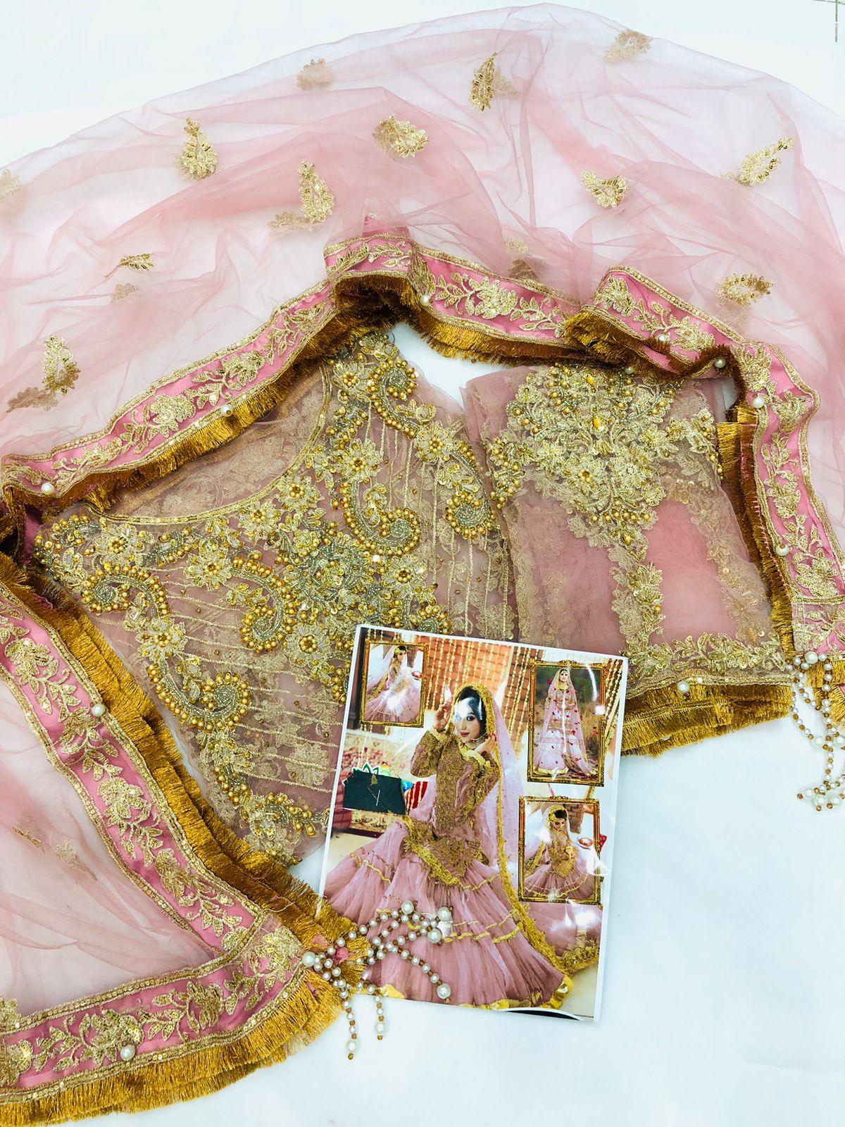 BRIDAL PINK GARARA - SR FABRICS