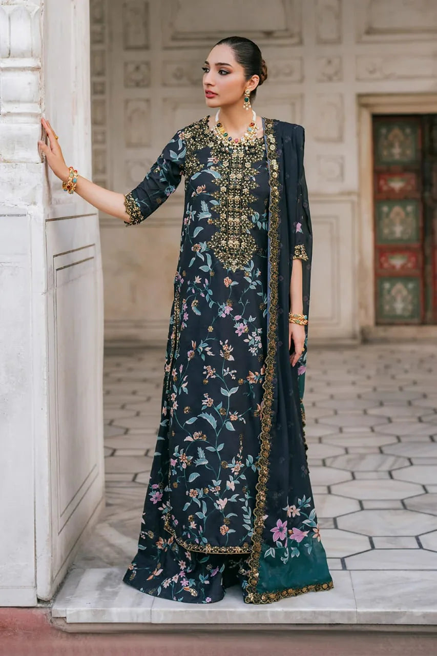IZNIK GOLD EDITION LAWN - SR FABRICS