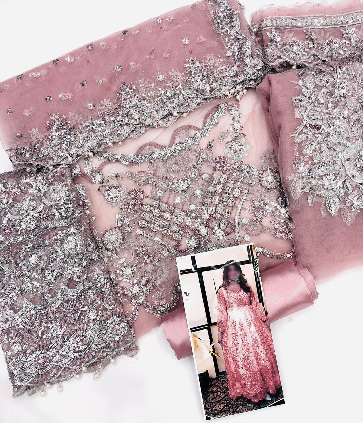 LILAC PINK MADIHA - SR FABRICS