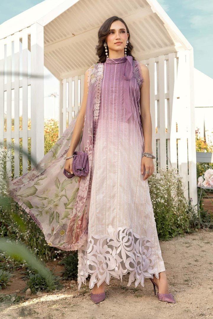 MB 2 TONE LILAC CHICKEN KARI - SR FABRICS