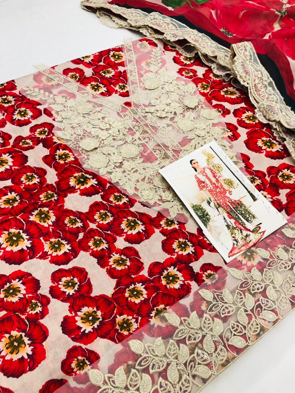 MB GULAAB DIGITAL LAWN - SR FABRICS