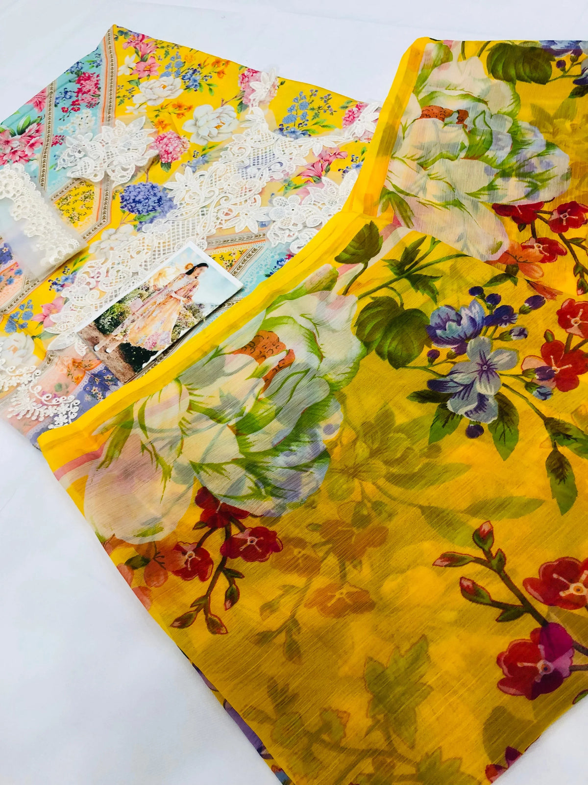 MB YELLOW 9A LAWN - SR FABRICS