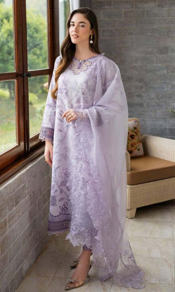 MUSHQ LILAC DIGITAL LAWN - SR FABRICS