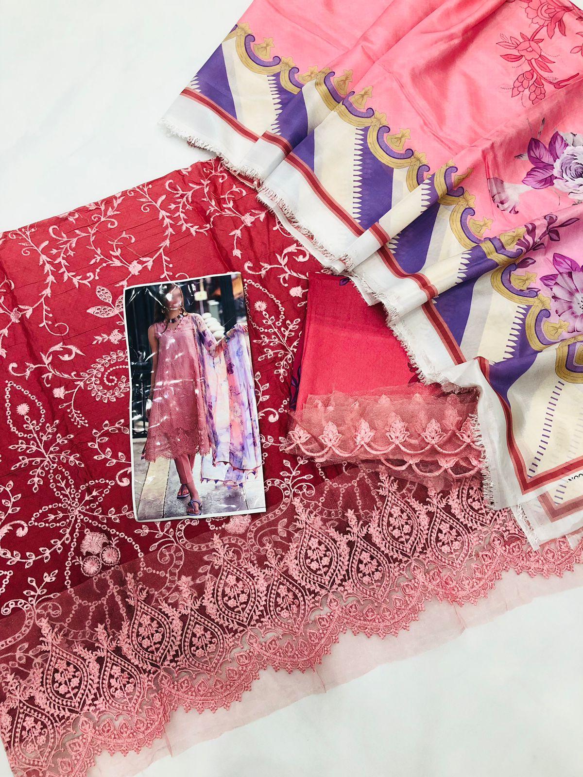 TWO TONE CHICKEN KARI LAWN - SR FABRICS