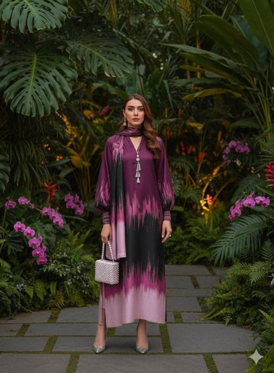 SWISS LAWN LILAC MULTI