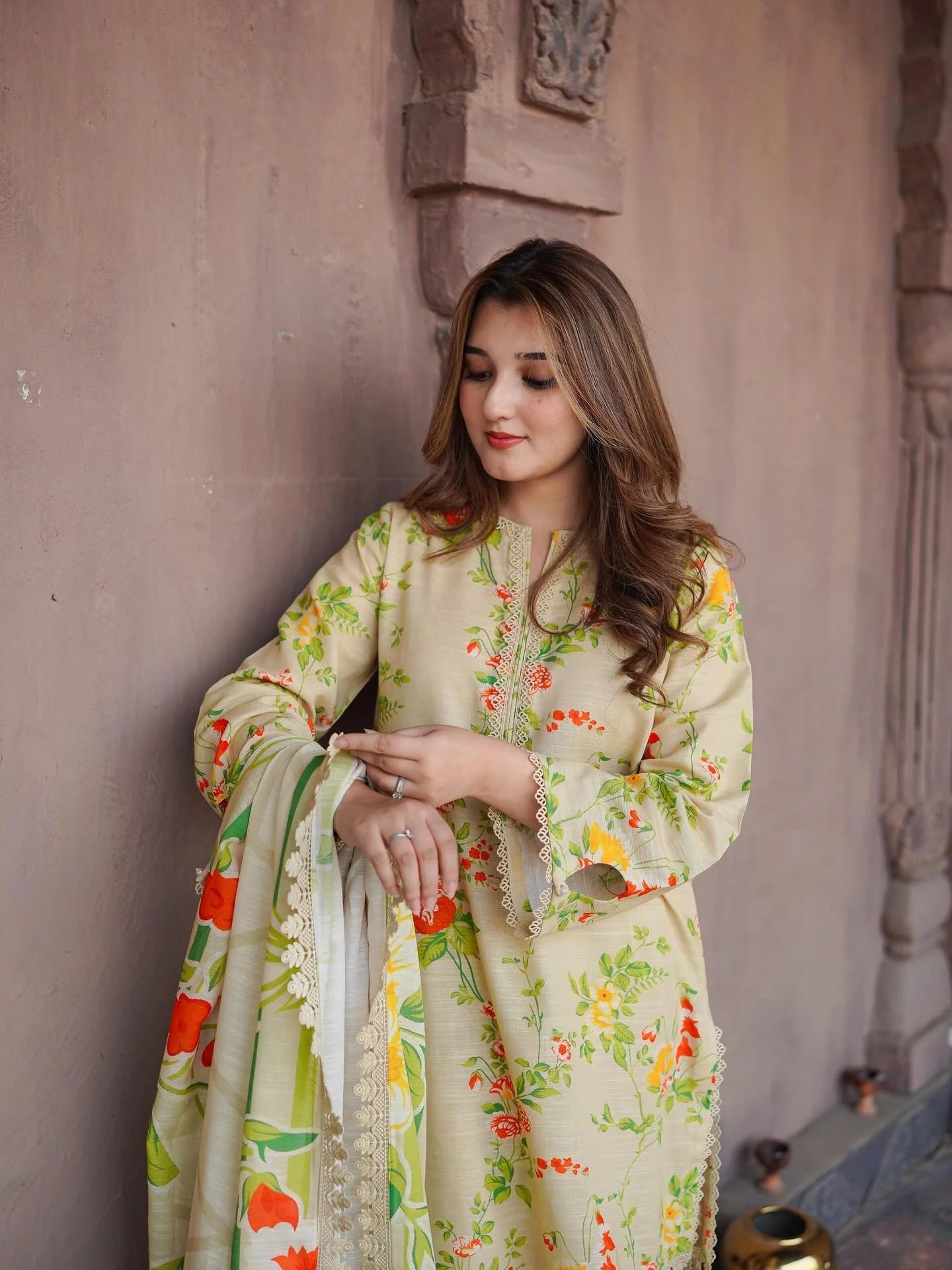 ANEELA SKIN MULTI DIGITAL LAWN