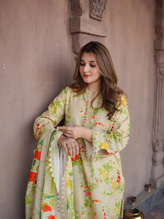 ANEELA SKIN MULTI DIGITAL LAWN