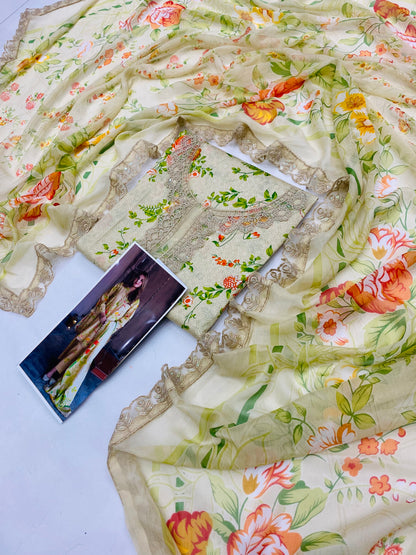 ANEELA SKIN MULTI DIGITAL LAWN