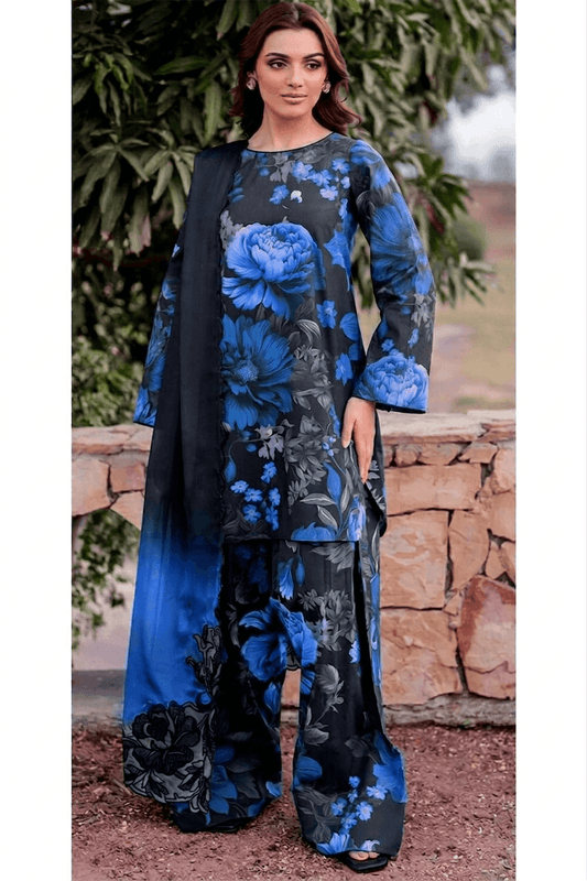 PURE LAWN IZNIK BLUE