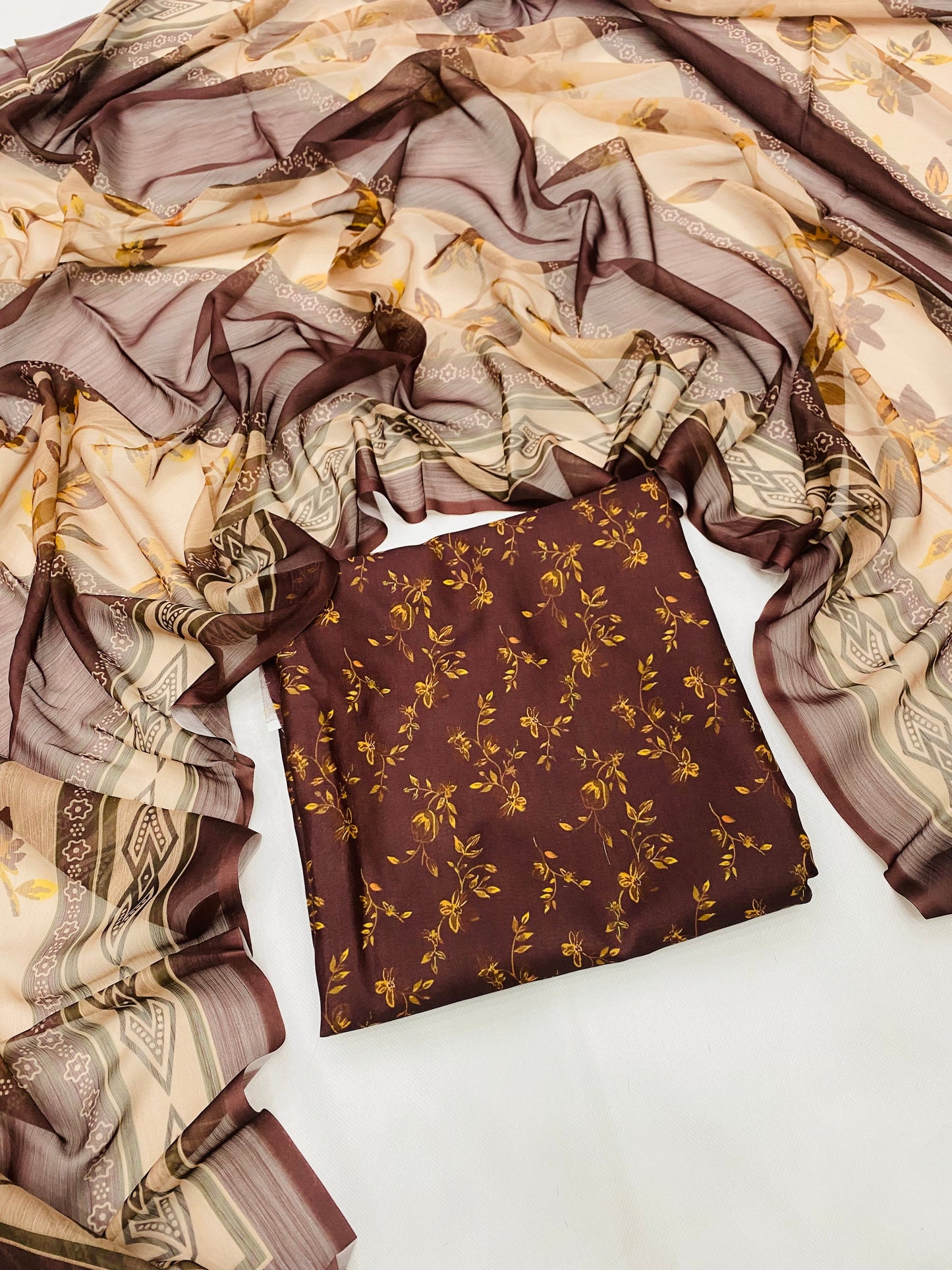 SWISS LAWN CHOCOLATE BROWN
