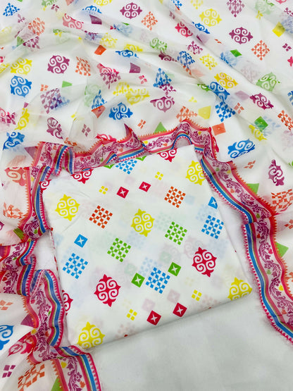 SWISS LAWN WHITE MULTI MINECRAFT