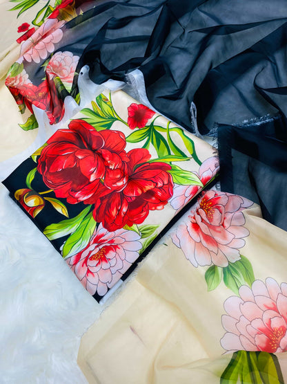 CHINA SILK JET BLACK SKIN