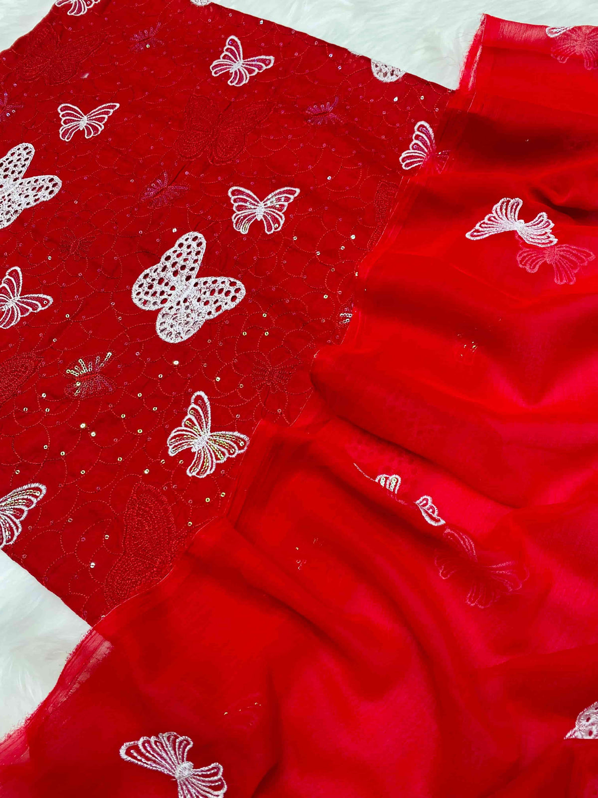 BAREEZE RED BUTTERFLY