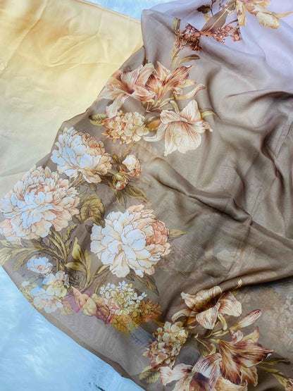 CHINA SILK TIE N DIE GOLD