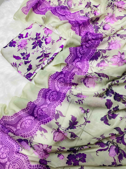 CHINA SILK ANEELA PURPLE