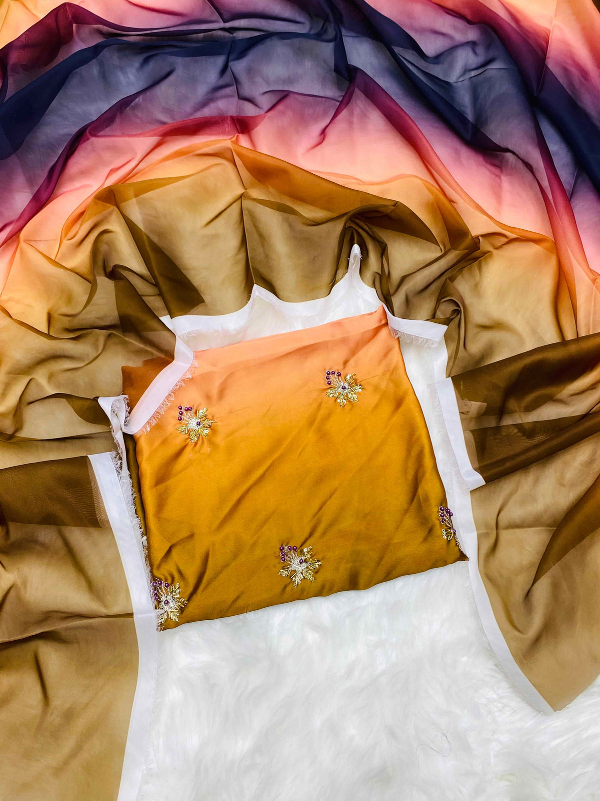 CHINA SILK ADDA WORK MEHNDI