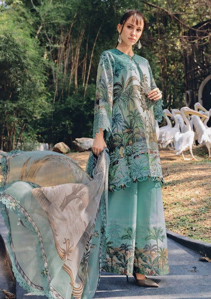 MB BEACH PRINT LUXURY LAWN