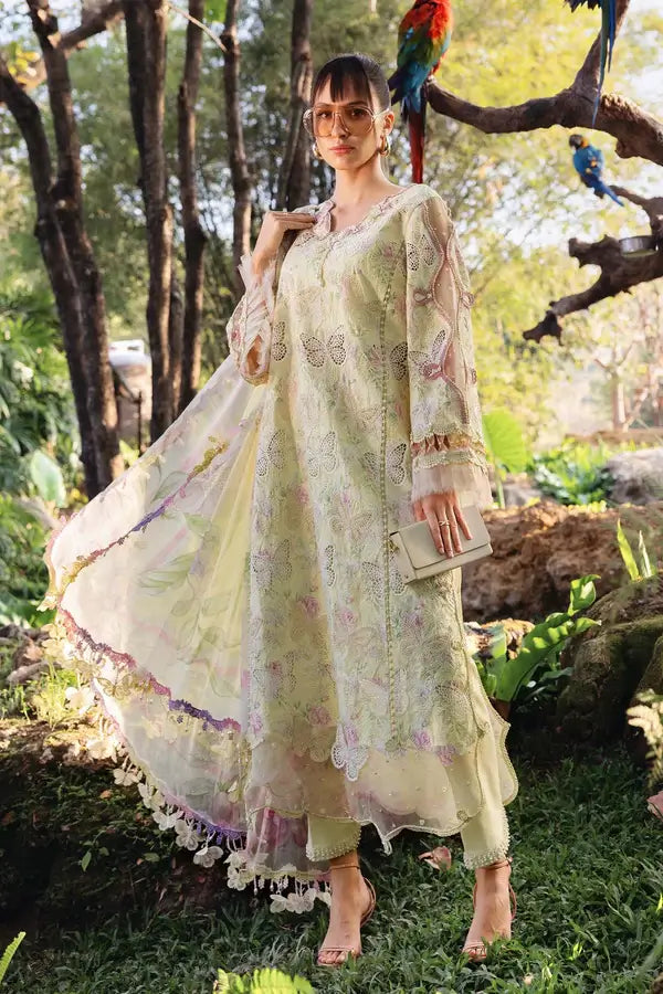 MB LEMON BUTTERFLY LUXURY LAWN