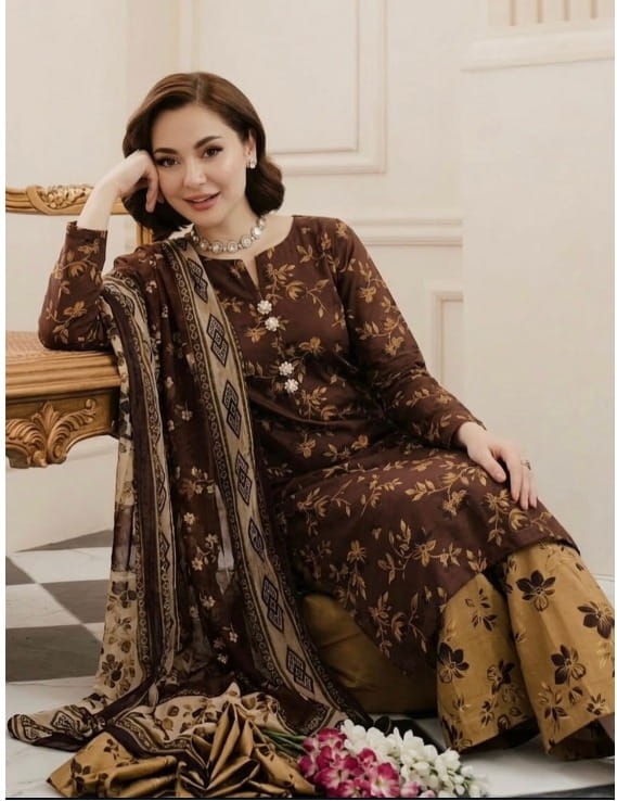 SWISS LAWN CHOCOLATE BROWN