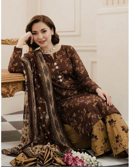 SWISS LAWN CHOCOLATE BROWN