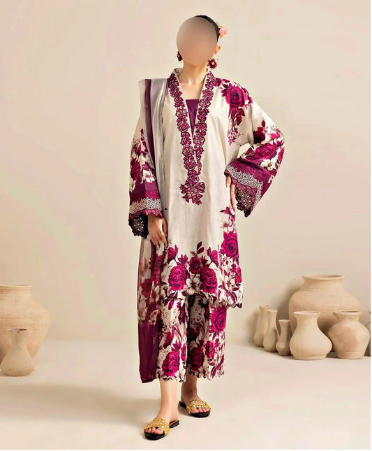 AL CHINA SILK SHOCKING PINK - SR FABRICS