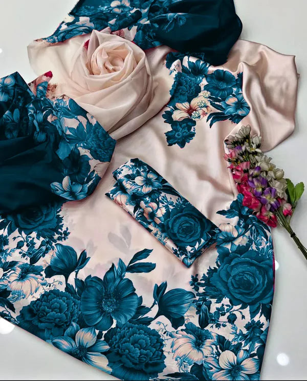 AL ZINC CHINA SILK DRESS
