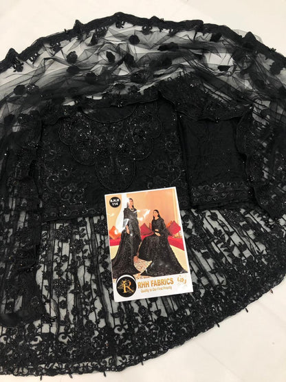 BLACK BEAUTY NET MAKSI - SR FABRICS