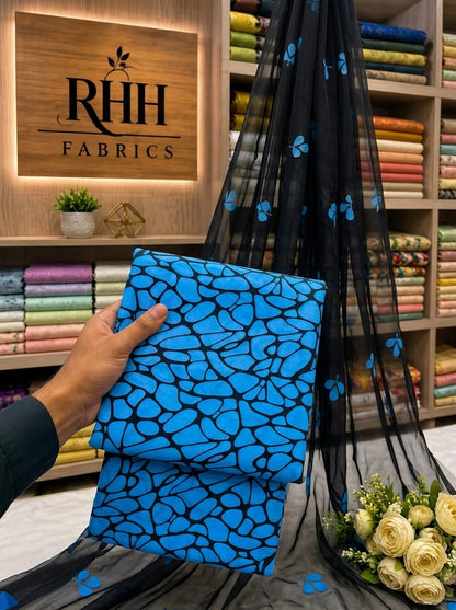 CHINA SILK FEROZI BLACK