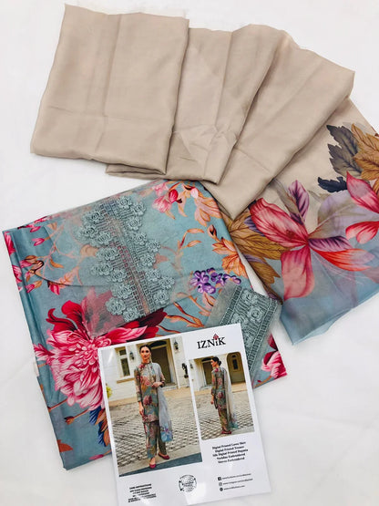 IZNIK LUXURY LAWN - SR FABRICS