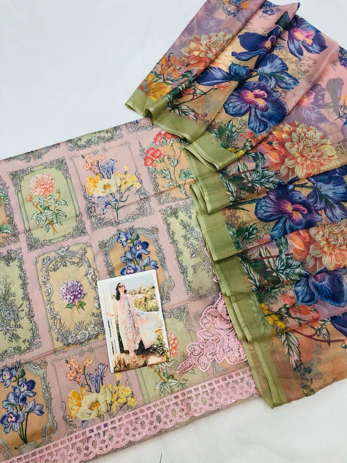 MB PINK BOX DIGITAL LAWN - SR FABRICS