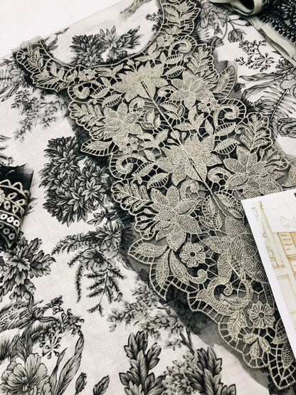 MB WHITE TREES LAWN - SR FABRICS